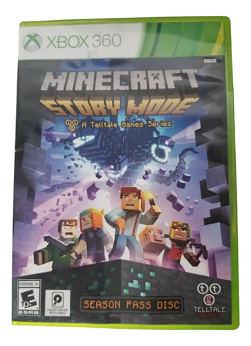 Minecraft Modo Historia Formato Fisico Para Xbox 360 (Usado)