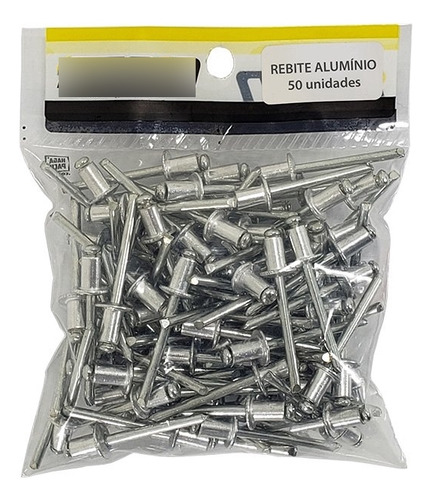 Rebite Repuxo Aluminio Stein Pacote - 4.8x19 S-519 50 Peças
