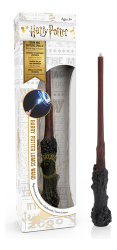 Varita Mágica Wabro Harry Potter Lumos Wand Color Madera