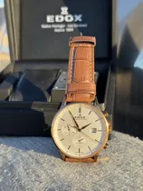 Comprar Reloj Edox Chronograph Automátic Oro Rosa Les Vauberts 91001