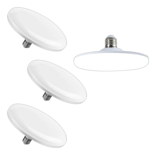 20w Protección Ocular Sin Focos Led Flying Saucer 4pcs Blanco Frío