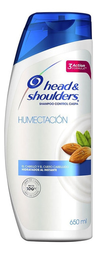 Shampoo Head & Shoulders Humectación Instantánea 650ml