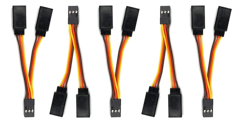 5 Cables Divisores De Arnés Tipo Jr/futaba Tipo Servo De 1 A