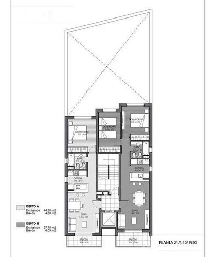 Imagen 8 de 18 de Departamento En Venta De Dos Dormitorio Rosario Lourdes Centro