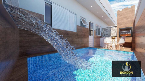 Casa Com 2 Dormitórios À Venda, 47 M² Por R$ 179.000,00 - Cibratel Ii - Itanhaém/sp - Ca1262
