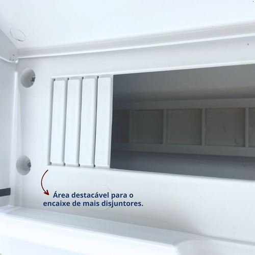 Caixa De Distribuição Elétrica Residencial Embutir 18/24din