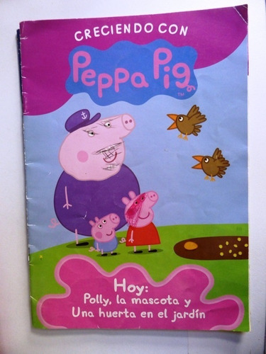 Polly, La Mascota Y Una Huerta En El Jardin -  Con Peppa Pig