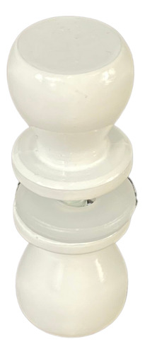 Puxador Para Box De Vidro 1629b Cor Branco
