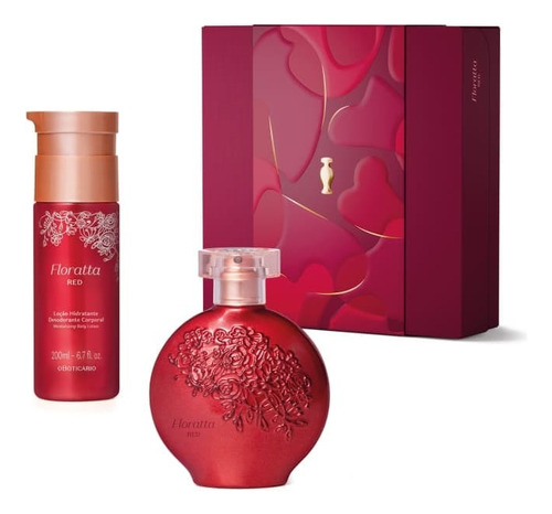 Kit Presente Floratta Red Tradicional Boticario