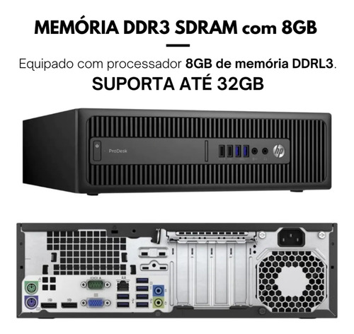 Pc Computador Barato Pdv Mercado Bar Oficina Automação Loja (Recondicionado)