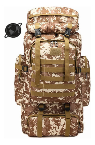 Mochila Tactica Militar Trekking Senderismo 80 Litros