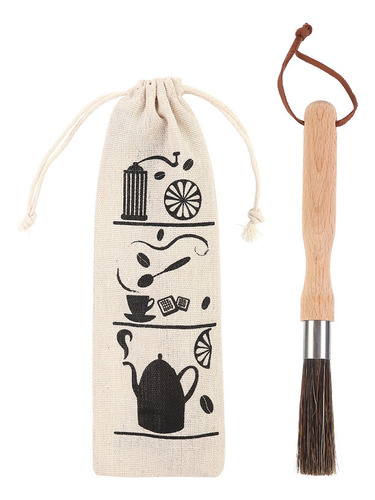 Cepillo De Limpieza De Polvo Para Molinillo De Café Con