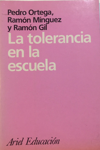 Libro La Tolerancia En La Escuela
