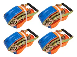 Comprar Kit 4 Catraca + 4 Cinta Amarração 3 Ton 9 Mt J Resistente no Mercado Livre