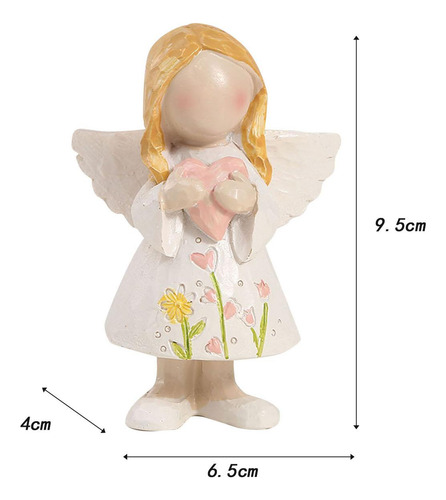 2 Estatua De Ángel Para Niña, Decoración Con, Artesanía