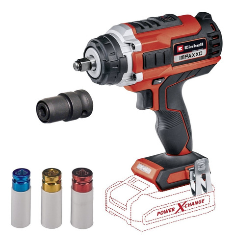 Llave Impacto Atornillador Inalambrico 18v Brushless + Acc