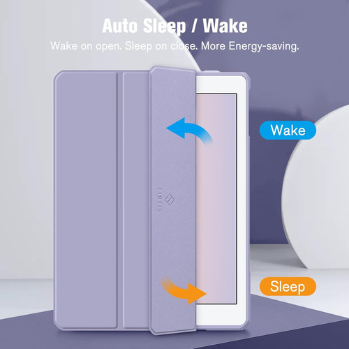 Funda Transparente Con Tapa Soporte Para iPad 6.a Gen