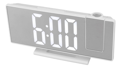 Despertador De Projeção Digital Para Quartos, Led Grande