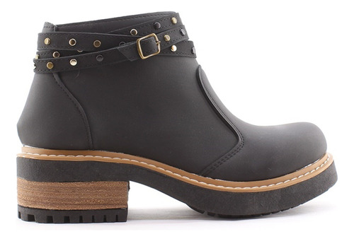 Botas Botinetas Dama Mujer 620 Comodas Tachas Comodas Carg