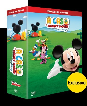 A Casa Do Mickey Mouse - Coleção Com 11 Dvds (lacrado)