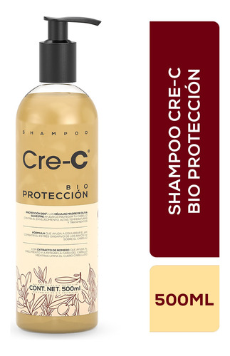 Shampoo anticaída Cre-c bio Proteccion 500 Ml