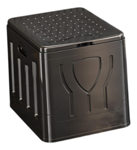 Baño Para Acampar Inodoro Portátil Plegable Negro