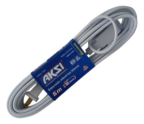 Extension Electrica 16awg 5 Mts Aksi