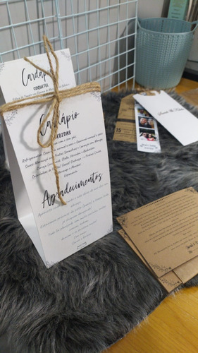 10 Cardápios De Mesa Para Casamento Rustico Elegante