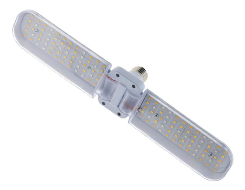 Bombilla De Cultivo De Luz Led Plegable 24w 2 Hojas 360mm