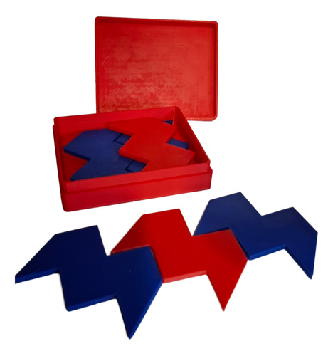 Rompecabezas Ados En Caja Con Sus Laminas Peke.3d