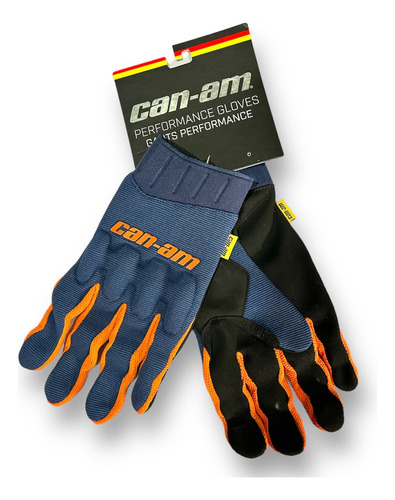 Guantes Para Moto Can-am Off-road Performance Gloves Azul