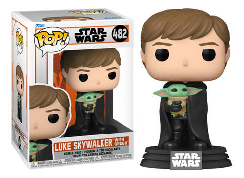 Funko Pop Mandalorian Luke Skywalker With Grogu