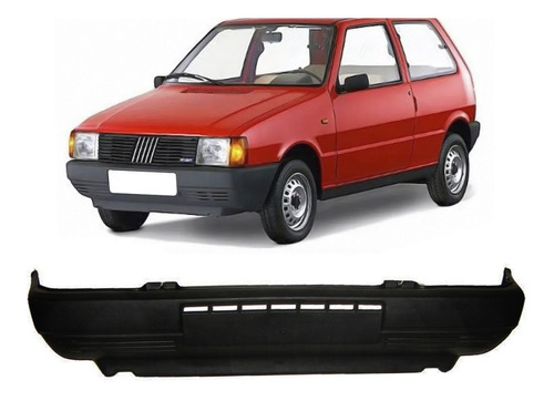 Paragolpe Delantero Fiat Uno 1999 2000 2001 S/ Aux Plastico