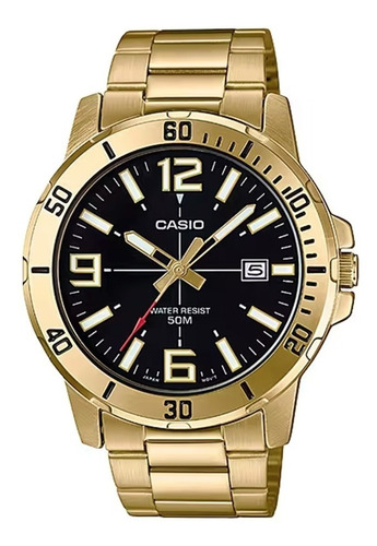 Reloj Casio Hombre Mtp-vd01g-1bv Acero Inoxidable Wr 50m