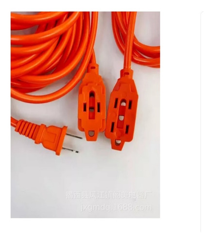 Extension Uso Rudo Naranja 10 Metros Naranja