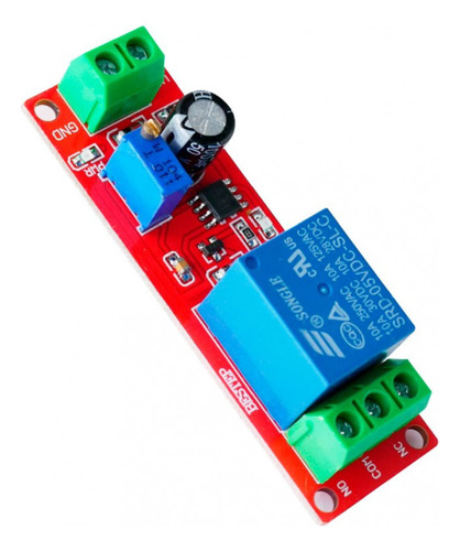 Modulo Ne555 Timer Temporizador Relay Dc 12v Delay 0-10seg