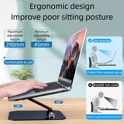 Gitsee - Soporte Ajustable Laptop, Computadora, Altura ...