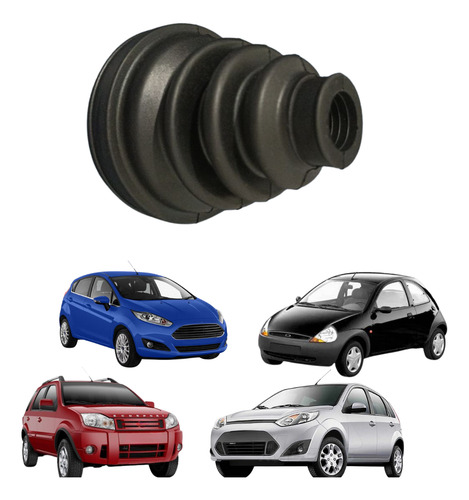 Kit Coifa Lado Cambio Fiesta, Ka, Courrier, Ecosport, Focus