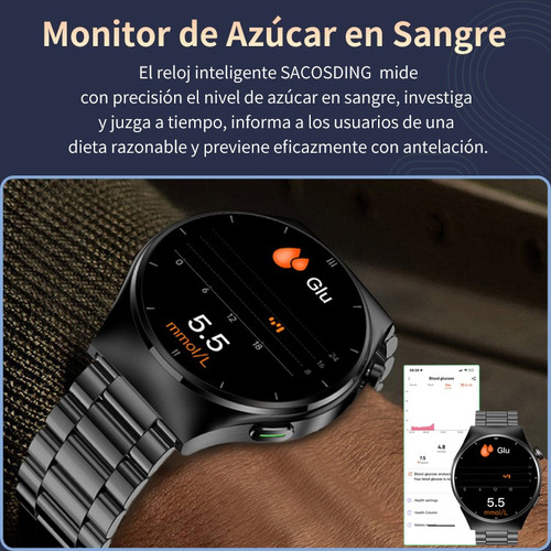 Ssb Reloj Inteligente Saludable Y Resistente Al Agua Con