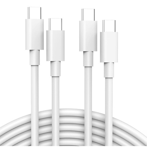 Paquete De 2 Cables Usb C A Usb C De 6.6 Pies Para iPad Pro 