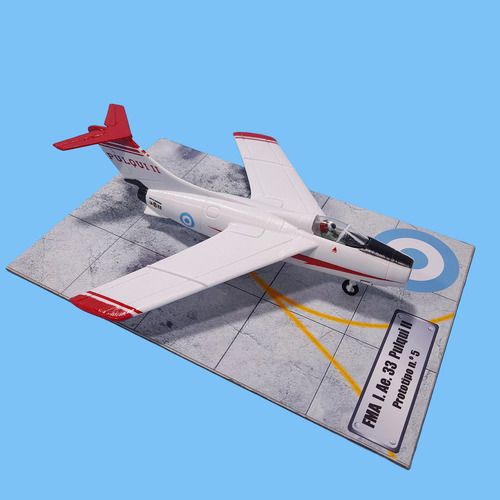 Maqueta Avión Fma Ia-33 Pulqui Ii A Escala Argentino