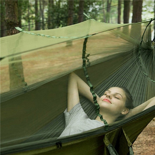 Rede Mosquiteira Pop-up Leve Para Quedas Ao Ar Livre K2