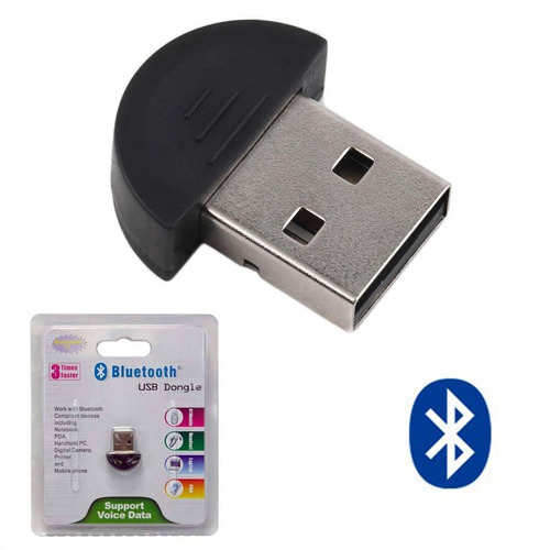 Adaptador Bluetooth Conector Pc Dongle Usb Fone De Ouvido