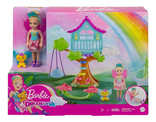 Barbie Dreamtopia Chelsea Casa Del Árbol