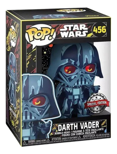 Boneco Funko Pop Darth Vader 456 Star Wars Retro Series