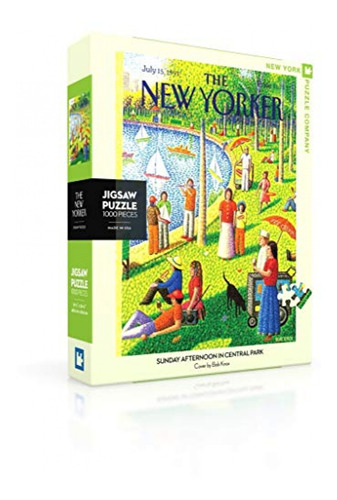 New York Puzzle Company - New Yorker Sunday Afternoon In Cen