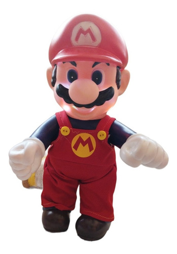 Super Marios Bros Figura De 30 Cm De Alto Con Luz Y Sonido