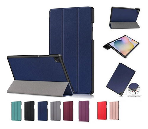 Estuche Book Smart Cover Para Samsung Tab A7 T500 T505 10.4