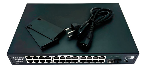 Switch Ethernet 24 Portas Giga + 2 Sfp 1,25 Gbps 10/100/1000