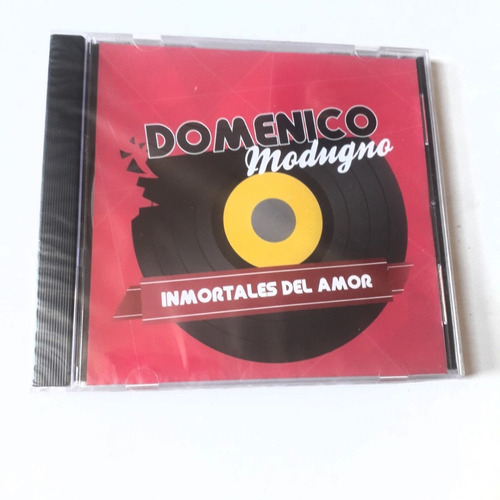 Cd Domenico Modugno Inmortales Del Amor Sellado